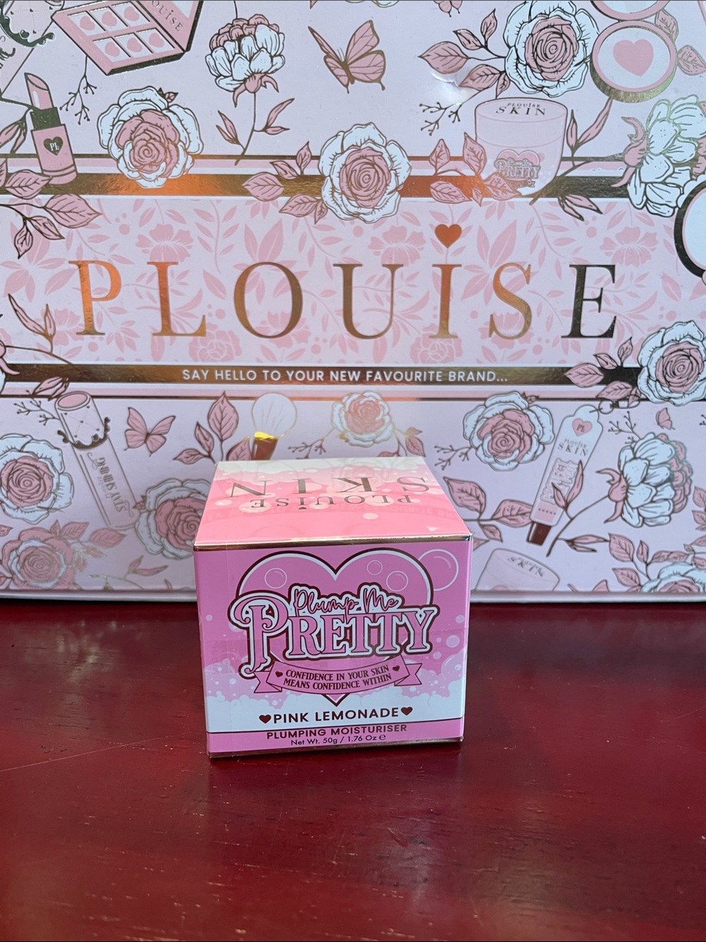 NEW P.Louise Plump Me Pretty Pink Lemonade Moisturizer 50g